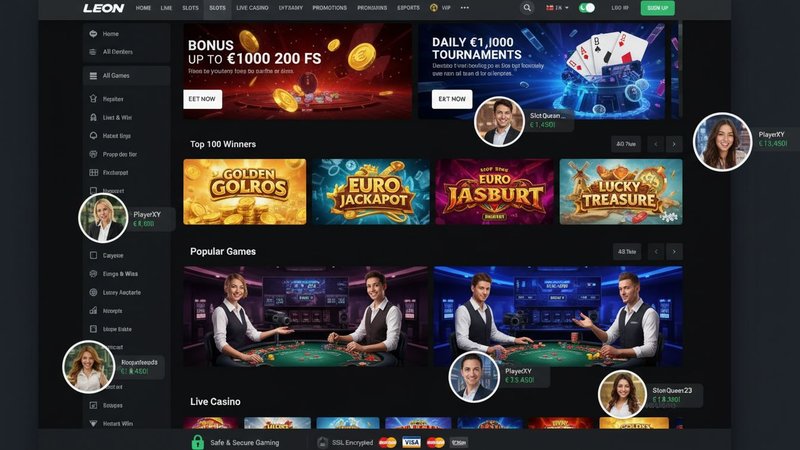Leon casino connexion, leon casino bonus